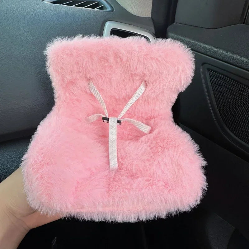 Labubu pink car seat