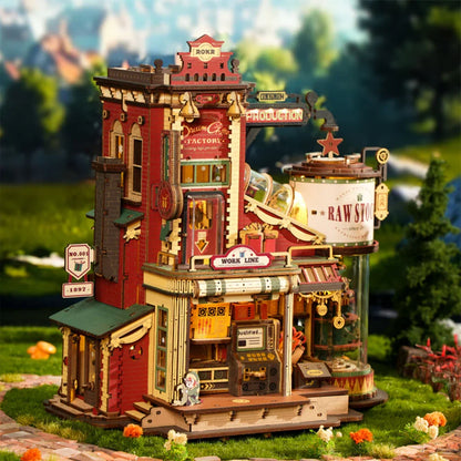 Dream Gift Factory | DIY 3D Wooden Puzzle with Lights & Music