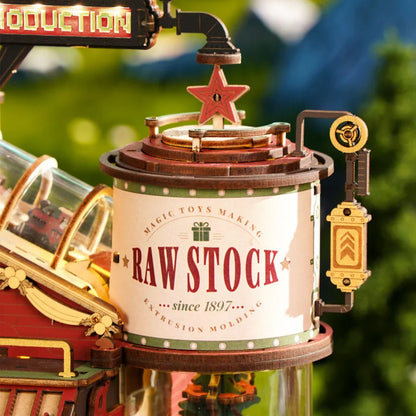 Dream Gift Factory | DIY 3D Wooden Puzzle with Lights & Music