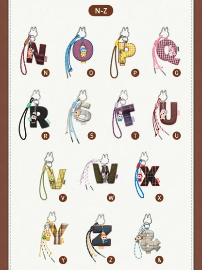 Pop Mart Labubu Pin for Love Letter Pendant – From A to Z with Labubu