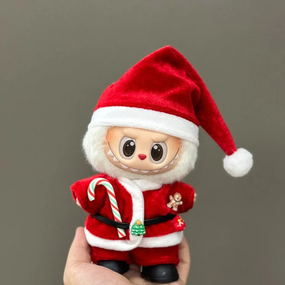 Labubu Christmas Dress-Up – Tiny Outfits, Big Holiday Energy!